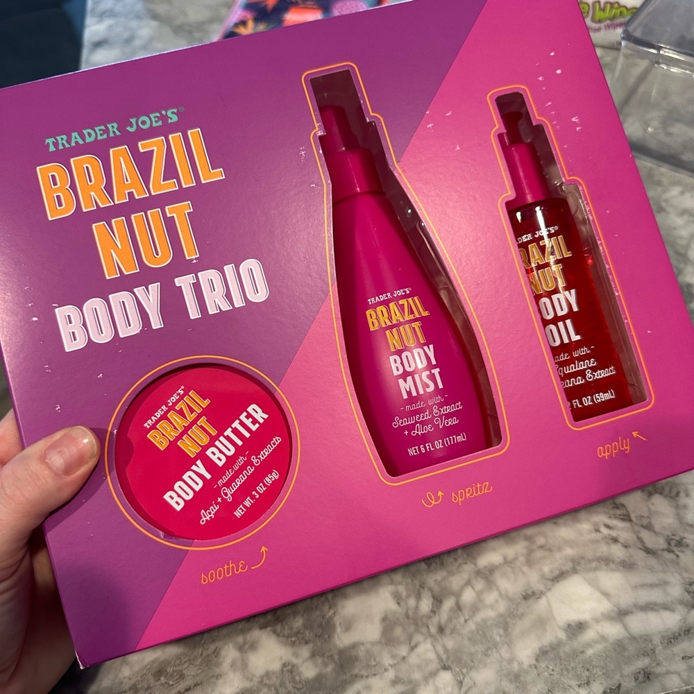Trader Joe’s Brazil Nut Body Trio